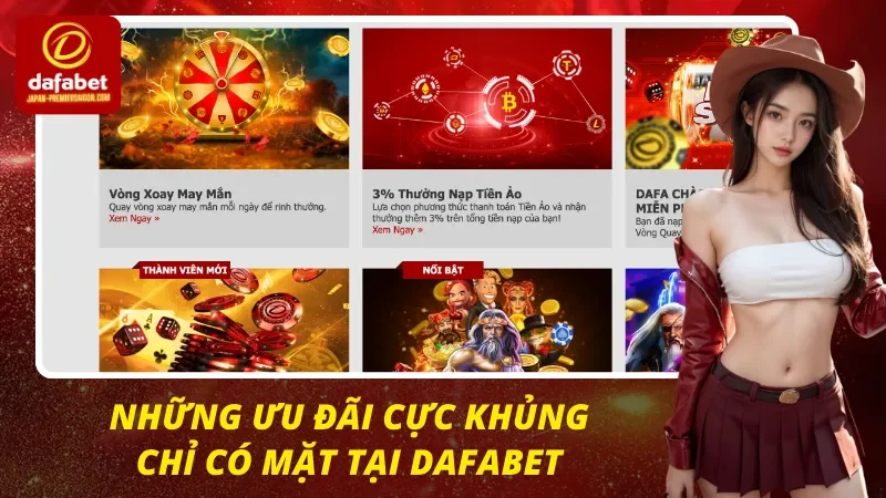 Cập nhật khuyến mãi siêu hấp dẫn tại nhà cái DAFABET 2025